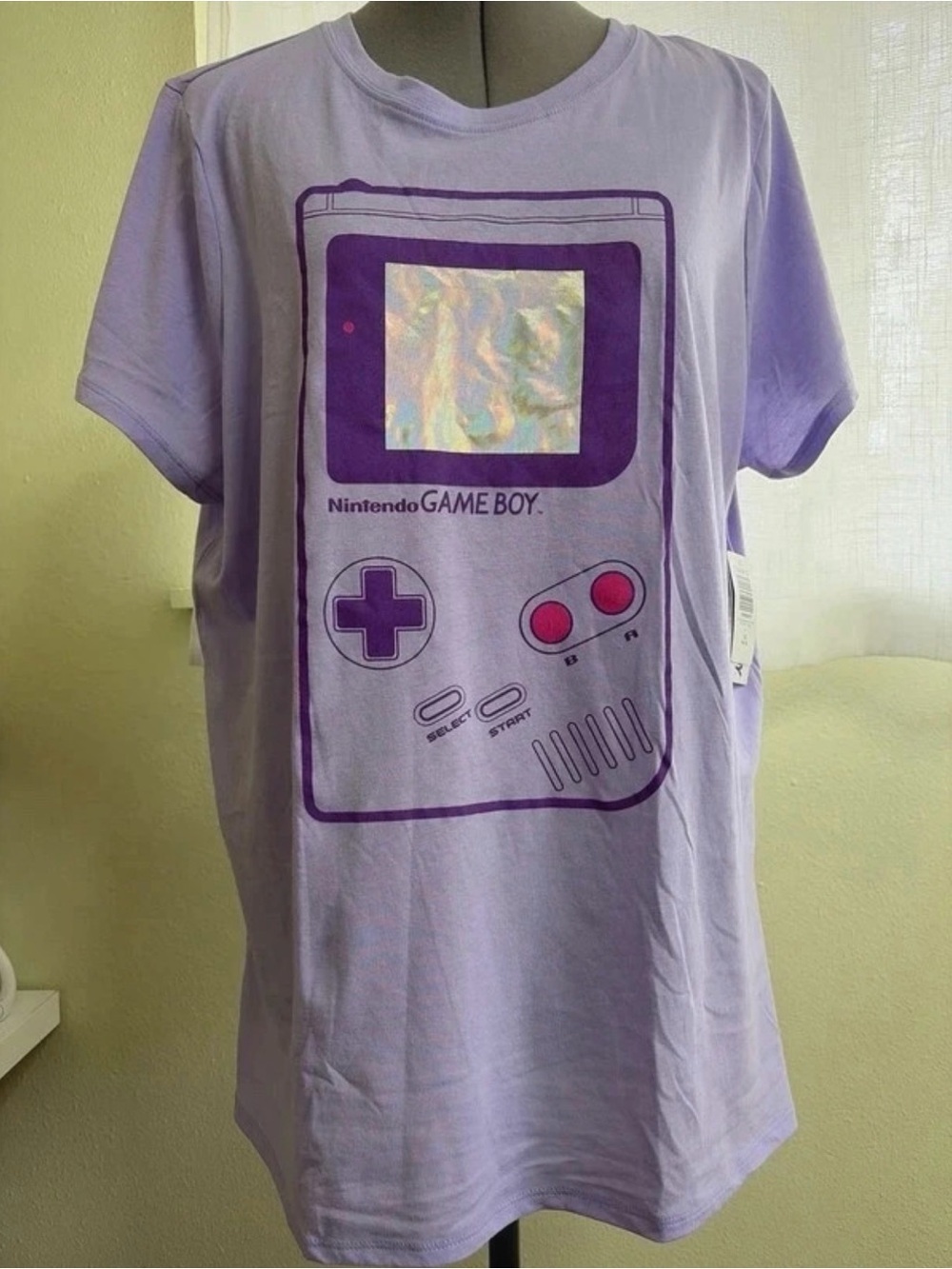 Torrid x Nintendo Lavender Game Boy Graphic Tee